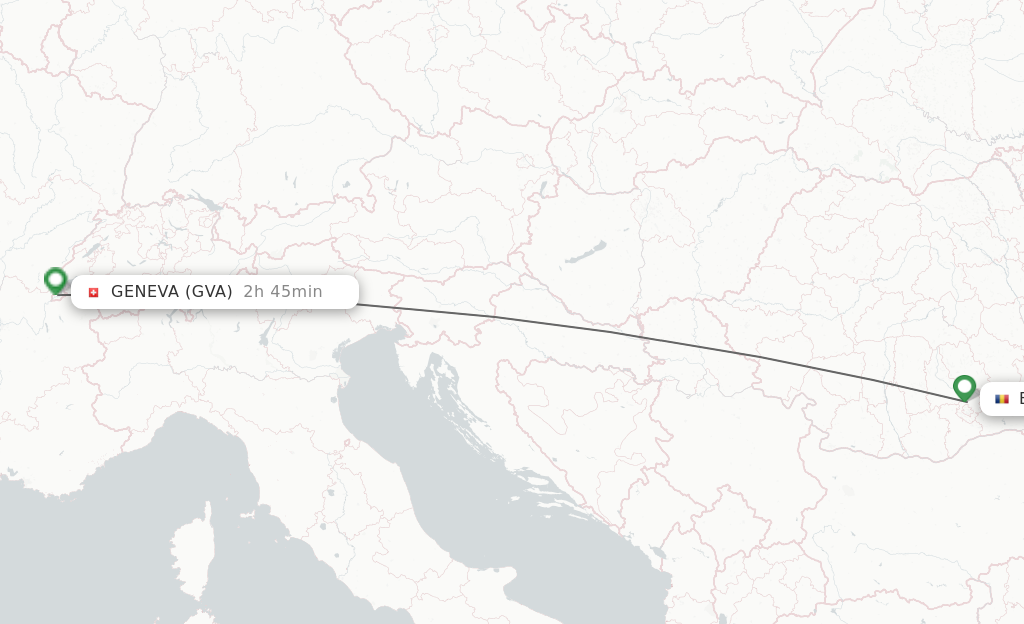 Direct Non Stop Flights From Bucharest To Geneva Schedules