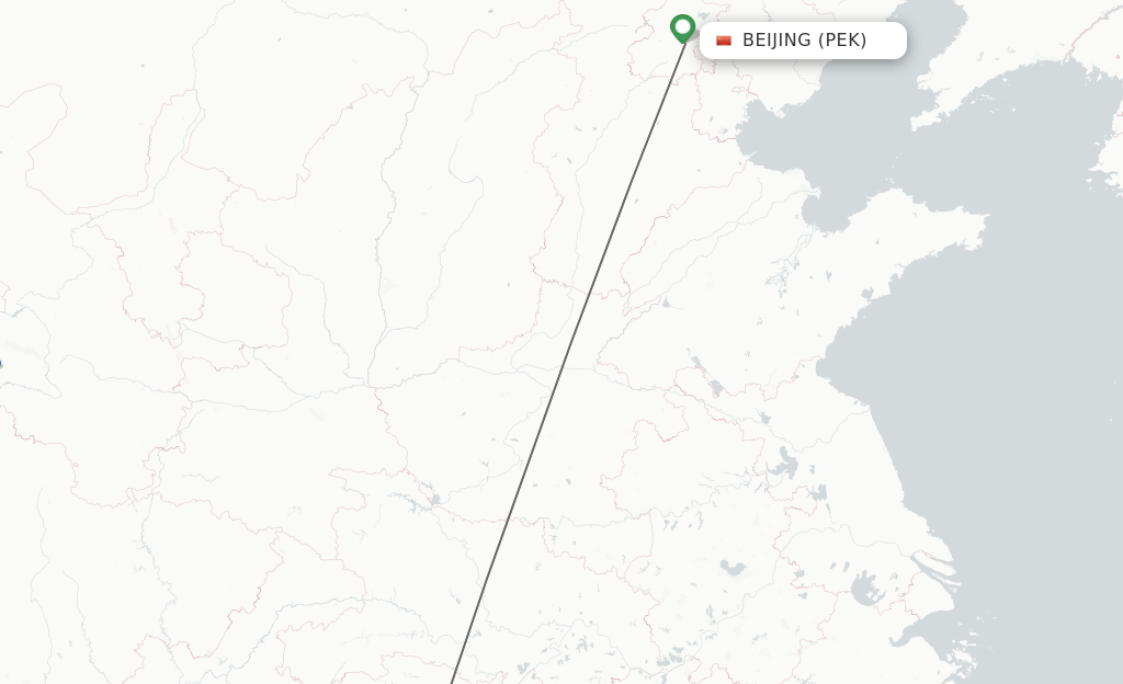 Direct Non Stop Flights From Beijing To Changde Schedules