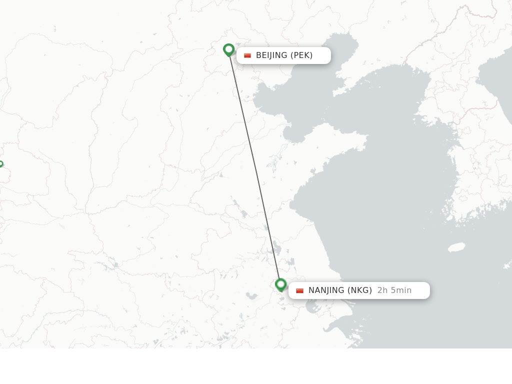 Direct Non Stop Flights From Beijing To Nanjing Schedules