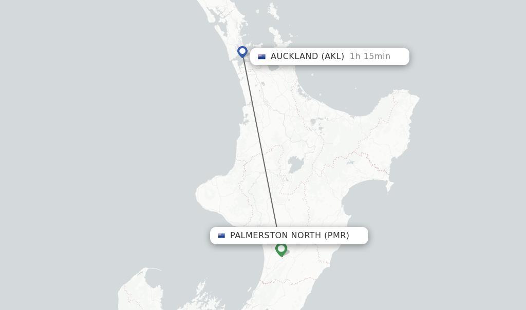 Direct Non Stop Flights From Palmerston North To Auckland Schedules