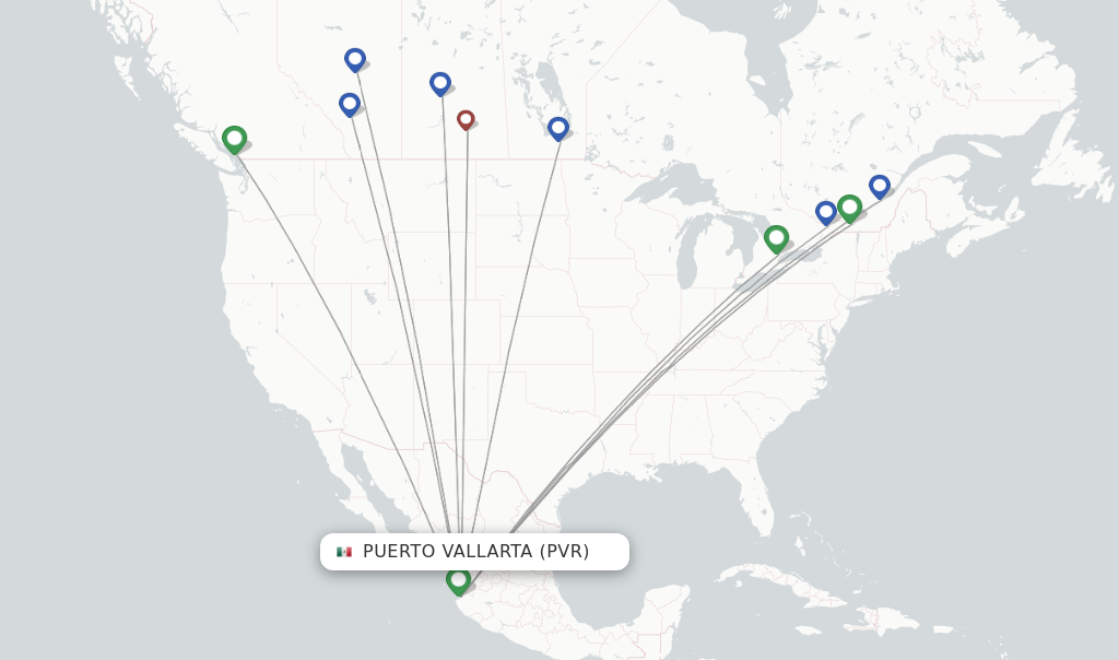 Sunwing Airlines Flights From Puerto Vallarta Pvr Flightsfrom