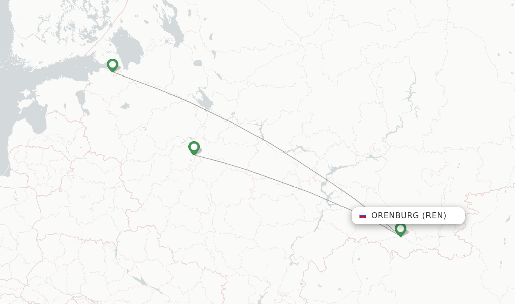 Aeroflot Flights From Orenburg Ren Flightsfrom