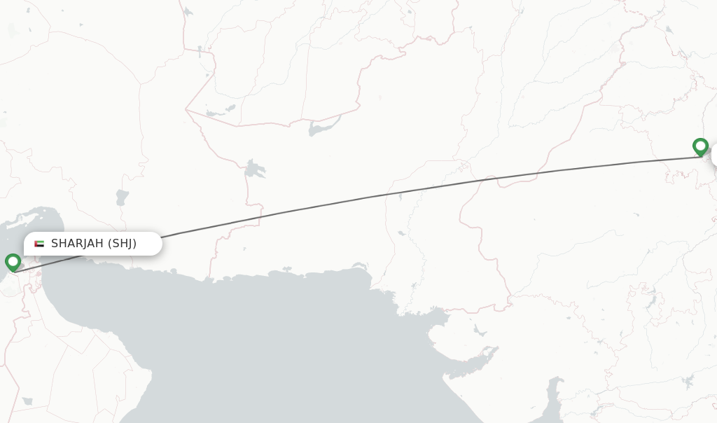 Direct Non Stop Flights From Sharjah To Delhi Schedules