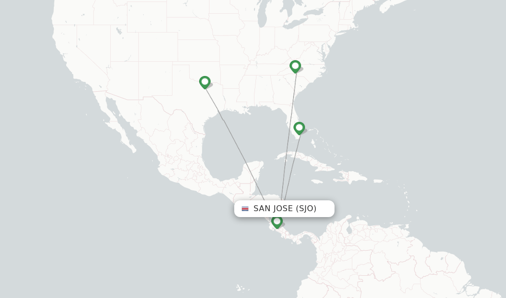 American Airlines Flights From San Jose Sjo Flightsfrom