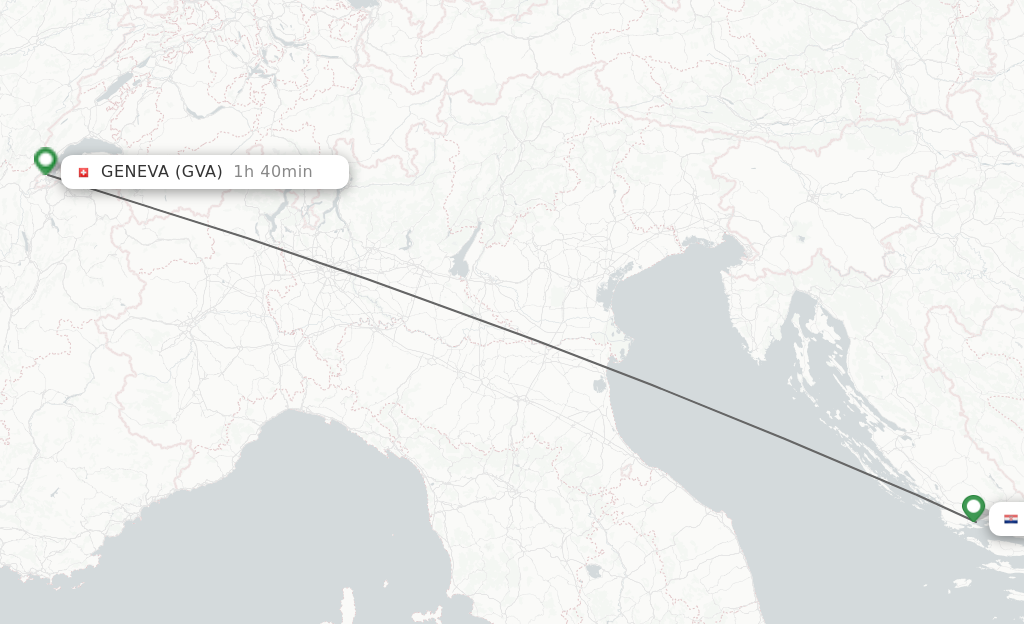 Direct Non Stop Flights From Split To Geneva Schedules