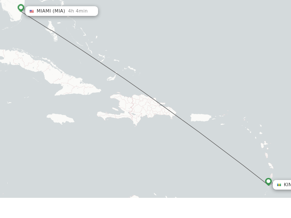 Direct Non Stop Flights From Saint Vincent To Miami Schedules