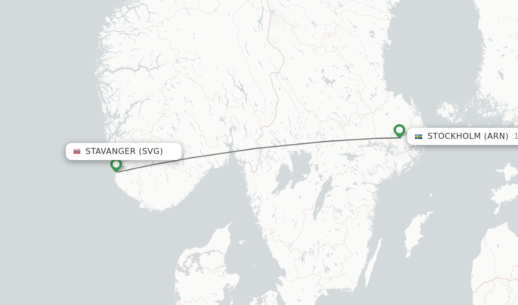 Direct Non Stop Flights From Stavanger To Stockholm Schedules