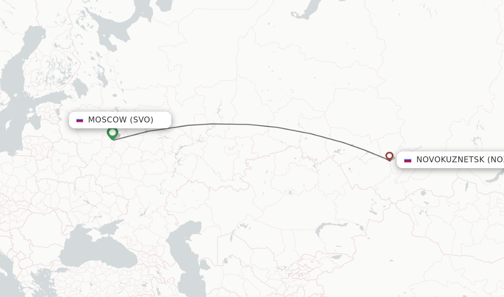 Direct Non Stop Flights From Moscow To Novokuznetsk Schedules