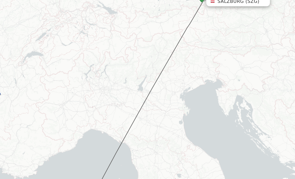 Direct Non Stop Flights From Salzburg To Calvi Schedules