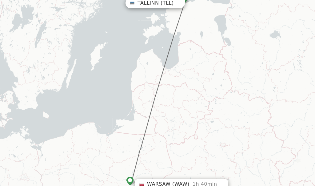 Direct Non Stop Flights From Tallinn To Warsaw Schedules