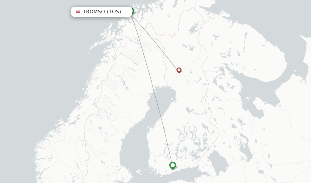 Finnair Flights From Tromso Tos Flightsfrom