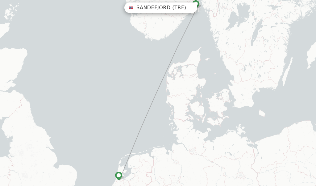 Klm Flights From Sandefjord Trf Flightsfrom