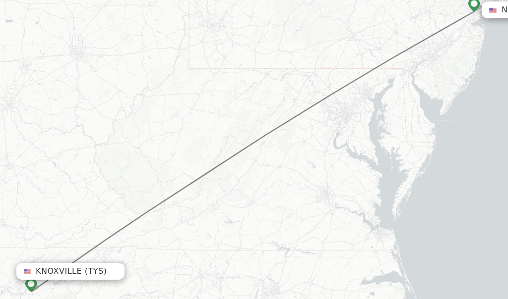 Direct Non Stop Flights From Knoxville To New York Schedules