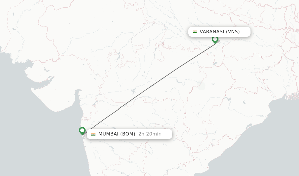 Direct Non Stop Flights From Varanasi To Mumbai Schedules