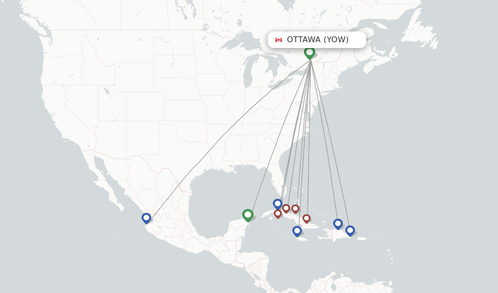 Sunwing Airlines Flights From Ottawa YOW FlightsFrom