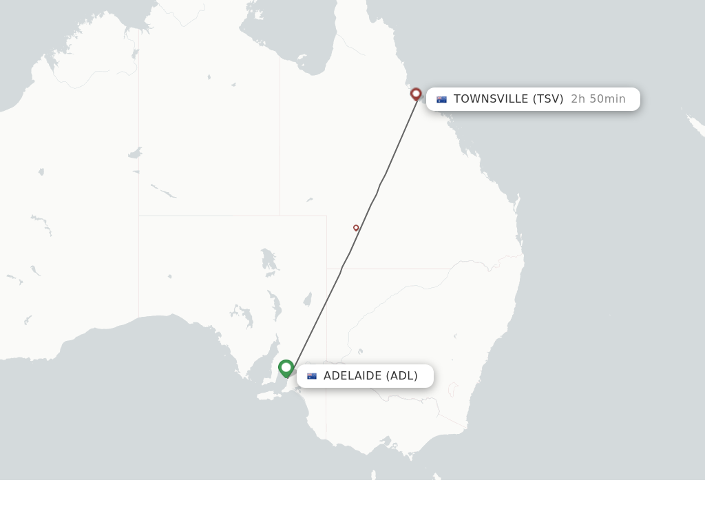 Direct non stop flights from Adelaide to Townsville schedules