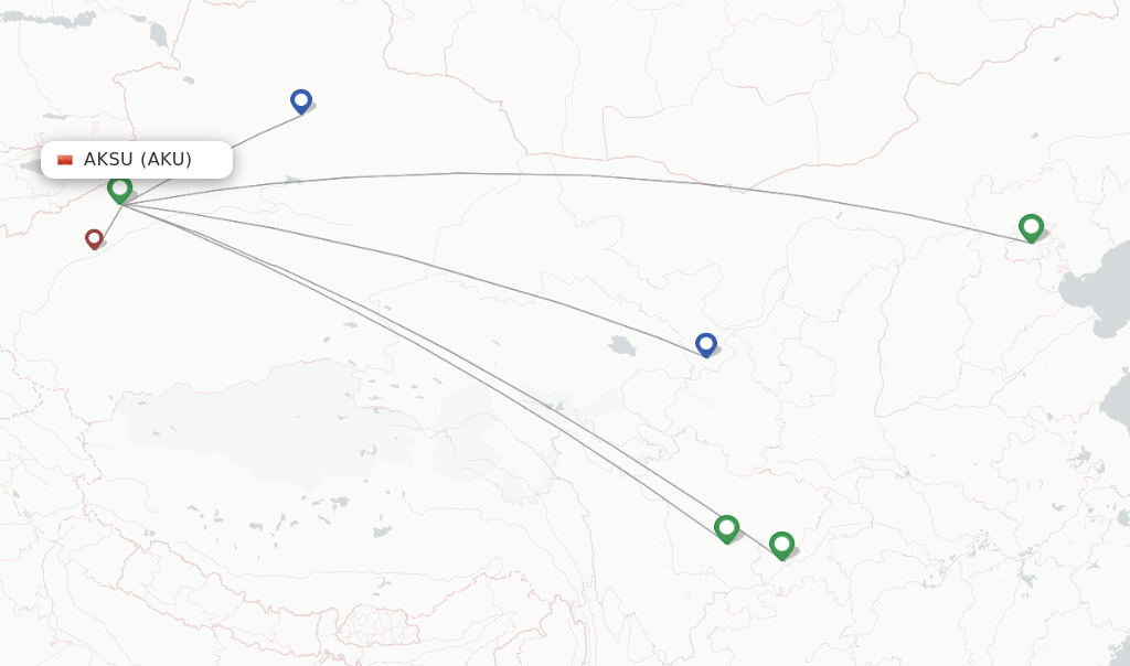 Air China flights from Aksu, AKU - FlightsFrom.com