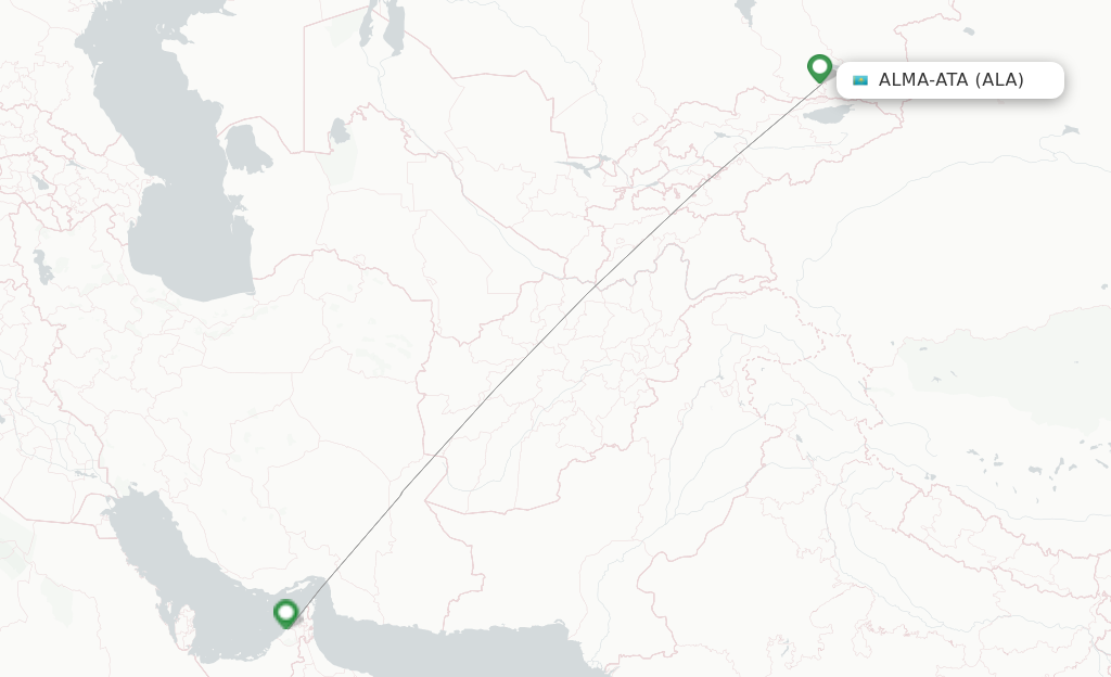 Flydubai Flights From Almaty, Ala - Flightsfrom.com