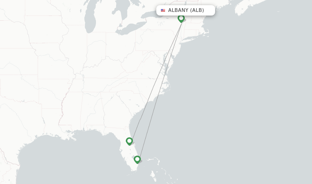 JetBlue flights from Albany, ALB