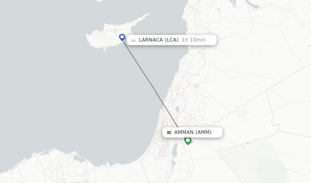 Amman larnaca flights on sale