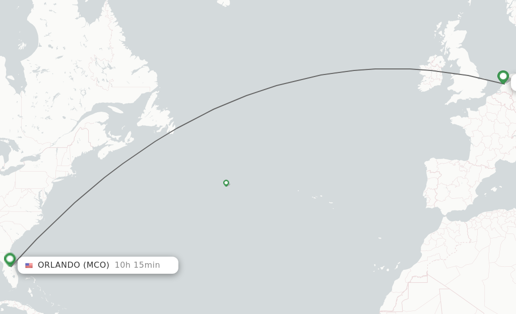 Which Airlines Fly Direct To Orlando From Manchester