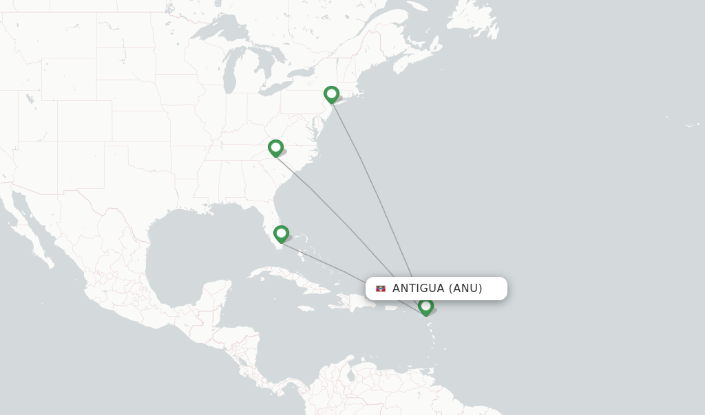 American Airlines flights from Antigua ANU FlightsFrom