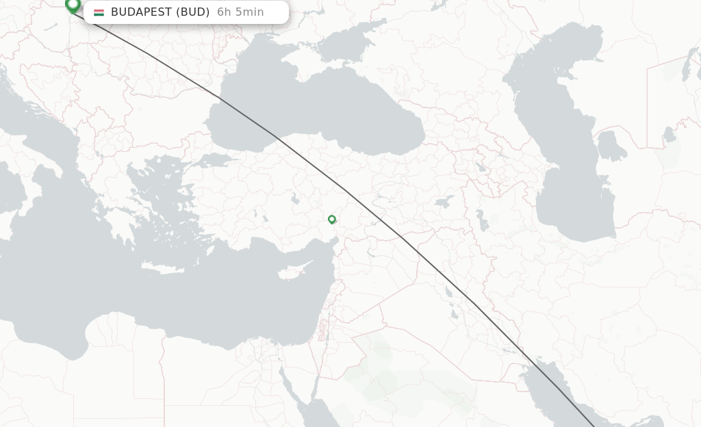 Direct non stop flights from Abu Dhabi to Budapest schedules