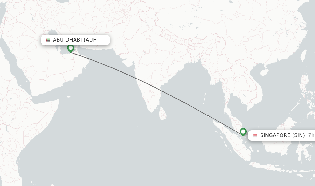 Direct Non Stop Flights From Abu Dhabi To Singapore Schedules 8575