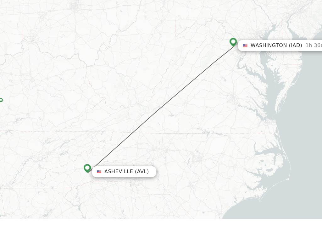 Direct Non Stop Flights From Asheville To Dulles Schedules 7441