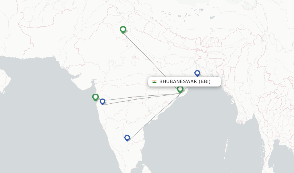 AirAsia India Flights From Bhubaneswar, BBI - FlightsFrom.com