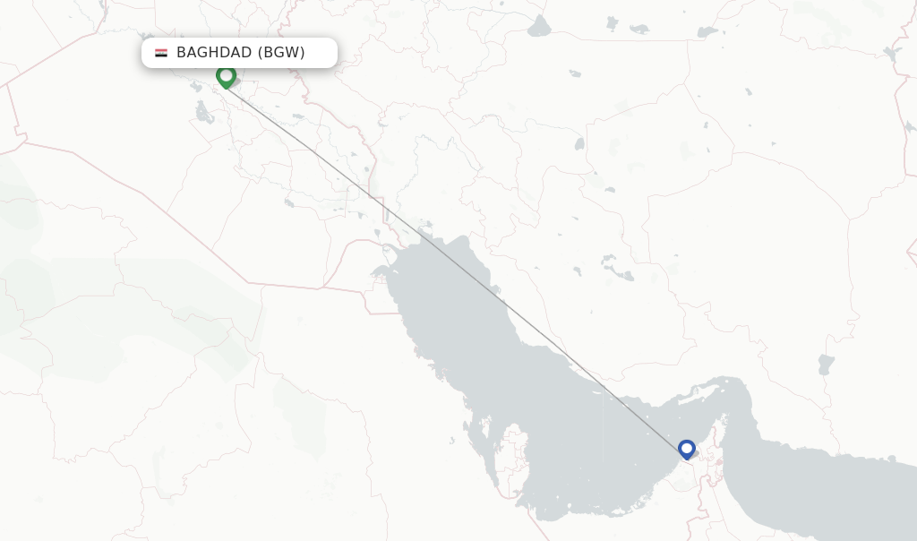 Air Arabia Flights From Baghdad, BGW - FlightsFrom.com