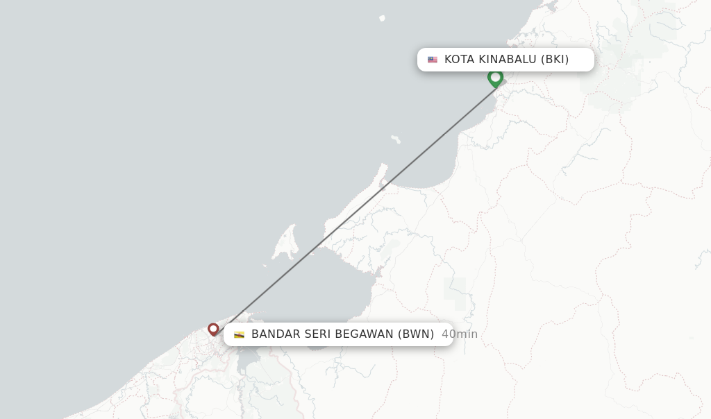 Direct Non Stop Flights From Kota Kinabalu To Bandar Seri Begawan Schedules 9574