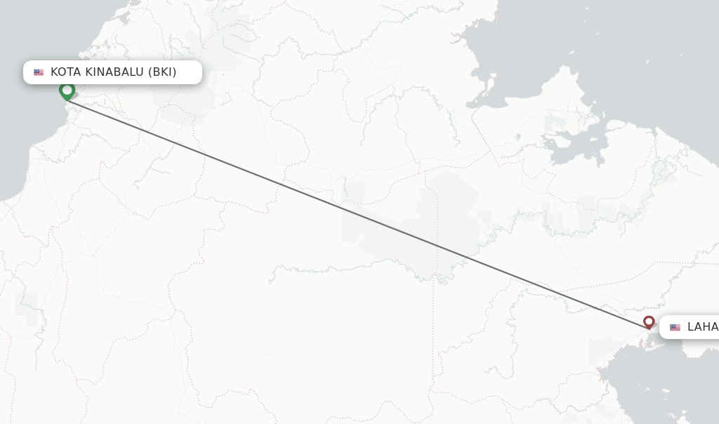 Direct Non Stop Flights From Kota Kinabalu To Lahad Datu Schedules 4100