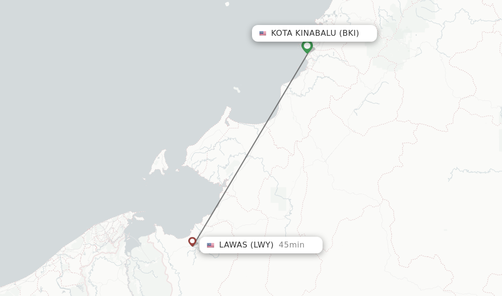 Direct Non Stop Flights From Kota Kinabalu To Lawas Schedules 0071