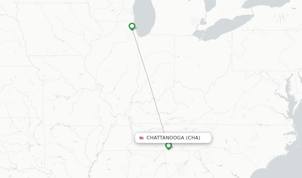 United flights from Chattanooga CHA FlightsFrom