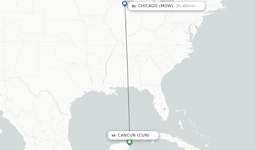 chicago to cancun google flights