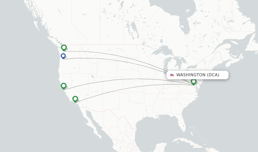 Alaska Airlines flights from Washington DCA FlightsFrom