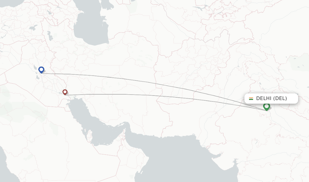 Iraqi Airways flights from Delhi, DEL - FlightsFrom.com