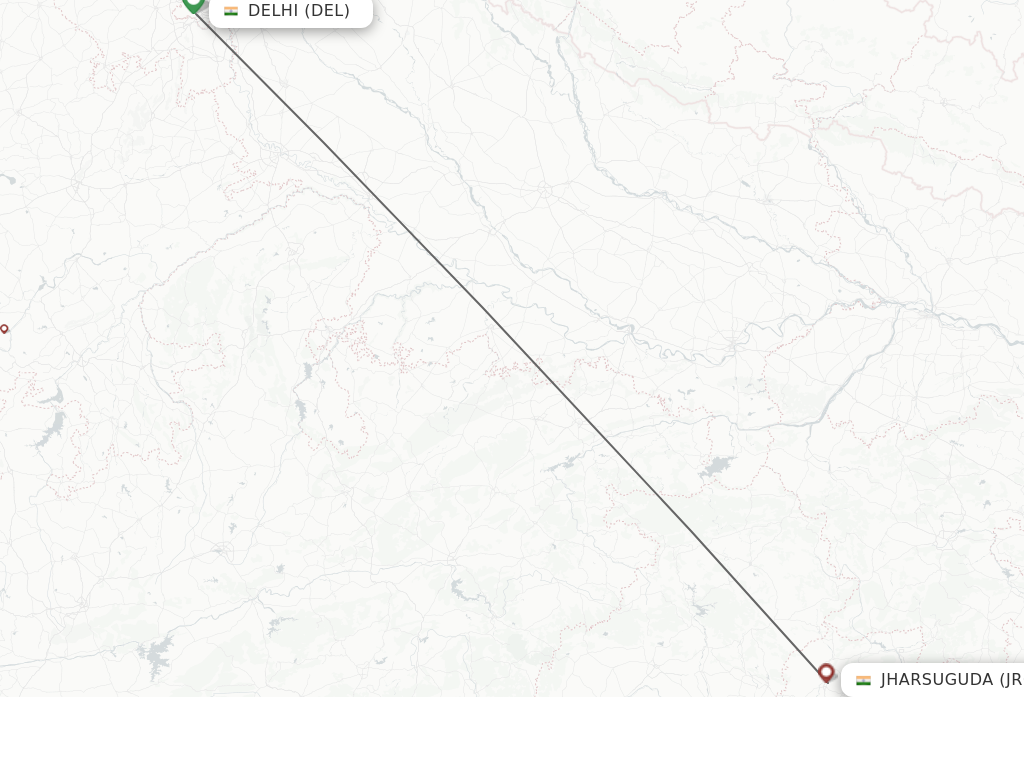 Direct (non-stop) Flights From Delhi To Jharsuguda - Schedules ...