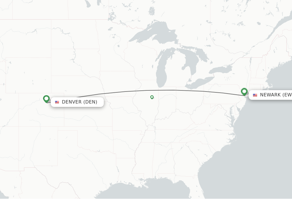 Direct non stop flights from Denver to New York schedules