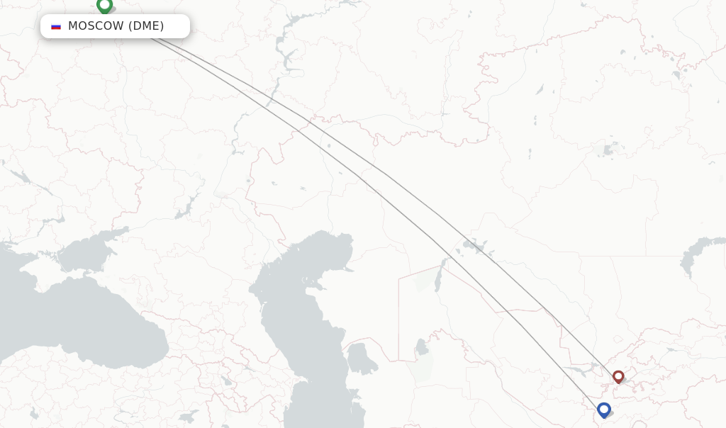 Air Southwest flights from Moscow, DME - FlightsFrom.com