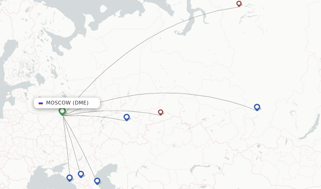 NordStar Airlines flights from Moscow, DME - FlightsFrom.com