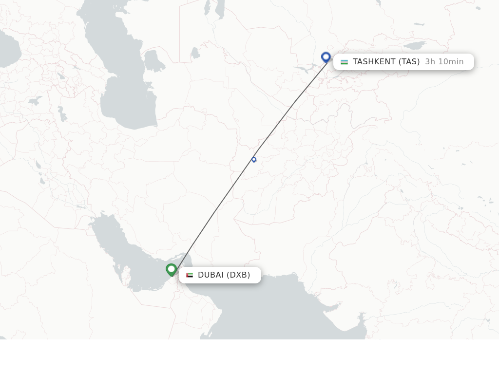 Direct (non-stop) Flights From Dubai To Tashkent - Schedules ...