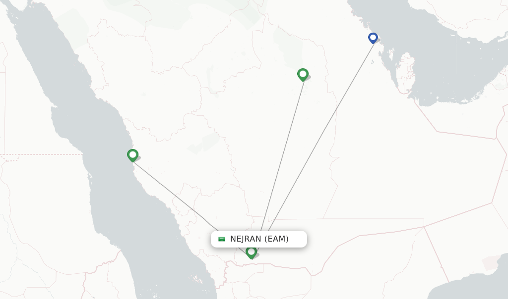 Flynas Flights From Nejran, EAM - FlightsFrom.com