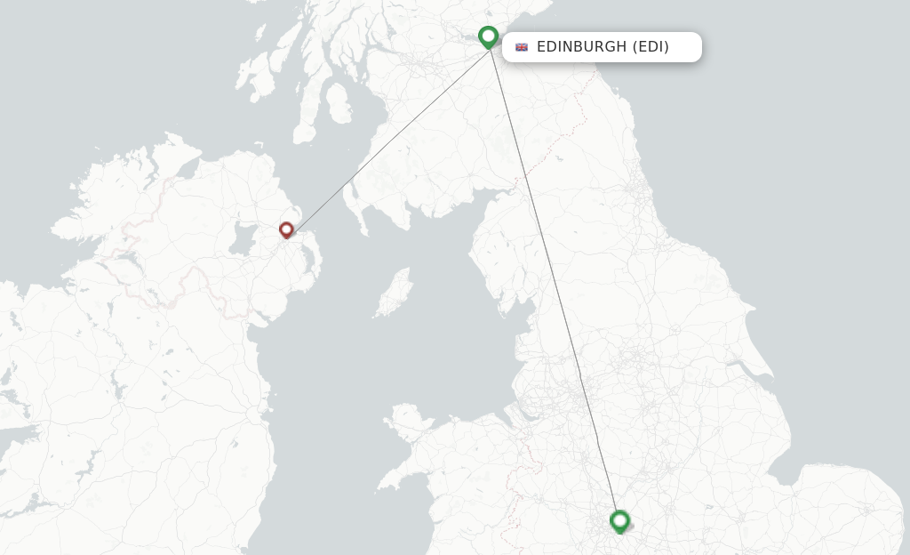 round trip flights to edinburgh scotland
