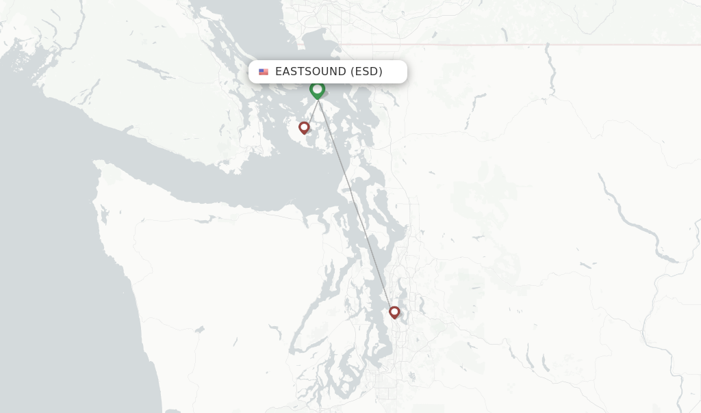 Kenmore Air flights from Eastsound, ESD - FlightsFrom.com