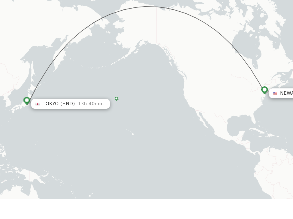 Direct Non Stop Flights From New York To Tokyo Schedules   EWR HND 