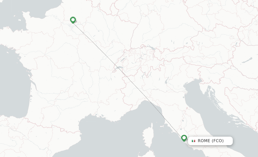 Air France flights from Rome FCO FlightsFrom