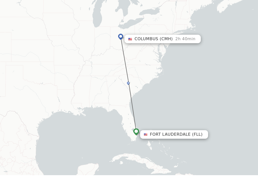 Fll to sales ewr one way