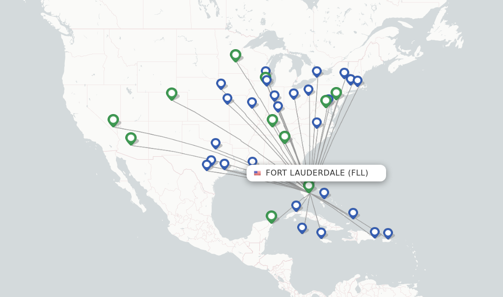 Southwest flights from Fort Lauderdale, FLL